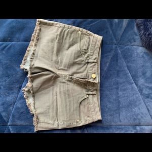 Army Green Shorts
